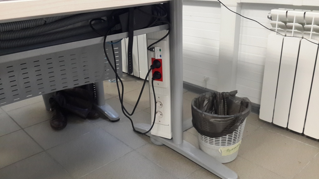 Сборка блока розеток